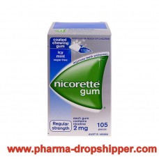 Nicorette Gum 2mg Icy Mint