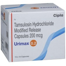 Urimax 0.2 mg Capsules (Tamsulosin Hydrochloride)